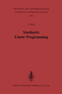 Enlarge image Cover: Stochastic Linear Programming - Springer