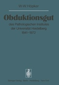 Cover: Obduktionsgut - Springer