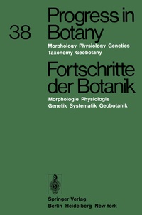 Enlarge image Cover: Progress in Botany / Fortschritte der Botanik - Springer
