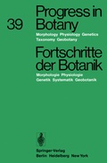 Cover: Progress in Botany / Fortschritte der Botanik - Springer