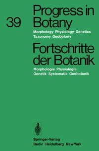 Enlarge image Cover: Progress in Botany / Fortschritte der Botanik - Springer