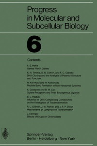 Enlarge image Cover: Progress in Molecular and Subcellular Biology - Springer