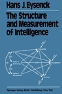 Cover: The Structure and Measurement of Intelligence - Springer