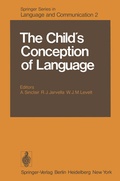 Cover: The Child's Conception of Language - Springer