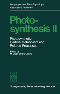 Enlarge image Cover: Photosynthesis II - Springer