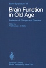 Cover: Brain Function in Old Age - Springer