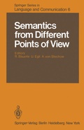 Cover: Semantics from Different Points of View - Springer