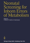 Cover: Neonatal Screening for Inborn Errors of Metabolism - Springer