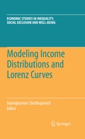 Cover: Modeling Income Distributions and Lorenz Curves - Springer