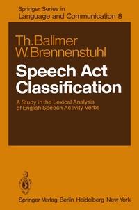 Enlarge image Cover: Speech Act Classification - Springer