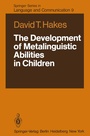 Cover: The Development of Metalinguistic Abilities in Children - Springer