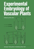 Cover: Experimental Embryology of Vascular Plants - Springer
