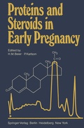 Cover: Proteins and Steroids in Early Pregnancy - Springer