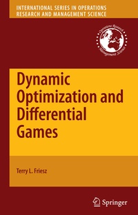 Abbildung von: Dynamic Optimization and Differential Games - Springer