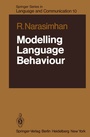 Cover: Modelling Language Behaviour - Springer