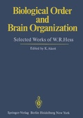 Cover: Biological Order and Brain Organization - Springer