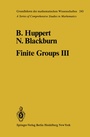 Cover: Finite Groups III - Springer