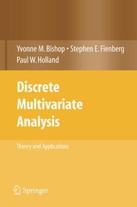 Enlarge image Cover: Discrete Multivariate Analysis - Springer
