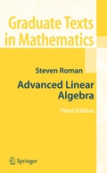 Cover: Advanced Linear Algebra - Springer