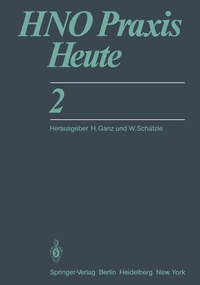 Enlarge image Cover: HNO Praxis Heute - Springer