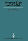 Cover: Recht und Ethik in der Medizin - Springer