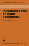 Cover: Insulating Films on Semiconductors - Springer