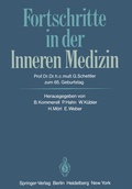 Cover: Fortschritte in der Inneren Medizin - Springer