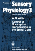 Cover: Control of Nociceptive Transmission in the Spinal Cord - Springer