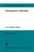 Cover: Atmospheric Chemistry - Springer