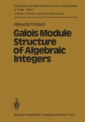 Cover: Galois Module Structure of Algebraic Integers - Springer