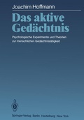 Cover: Das aktive Ged&auml;chtnis - Springer