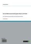 Cover: Die Uno-Milleniumsentwicklungsziele: Wasser und Frieden - GRIN Verlag