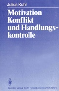 Cover: Motivation, Konflikt und Handlungskontrolle - Springer