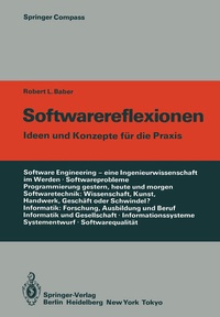 Enlarge image Cover: Softwarereflexionen - Springer