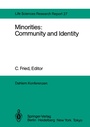 Cover: Minorities: Community and Identity - Springer