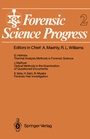 Cover: Forensic Science Progress - Springer