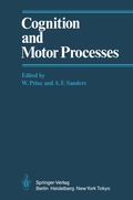 Cover: Cognition and Motor Processes - Springer