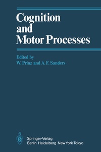 Enlarge image Cover: Cognition and Motor Processes - Springer