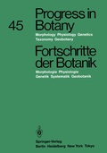 Cover: Progress in Botany / Fortschritte der Botanik - Springer