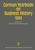 Cover: German Yearbook on Business History 1983 - Springer