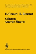 Cover: Coherent Analytic Sheaves - Springer