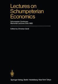 Enlarge image Cover: Lectures on Schumpeterian Economics - Springer