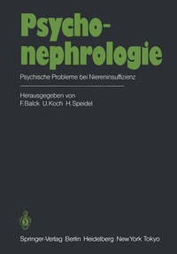 Enlarge image Cover: Psychonephrologie - Springer