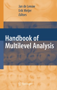 Enlarge image Cover: Handbook of Multilevel Analysis - Springer