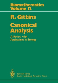 Enlarge image Cover: Canonical Analysis - Springer