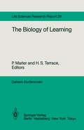 Cover: The Biology of Learning - Springer