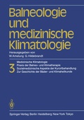 Cover: Balneologie und medizinische Klimatologie - Springer