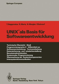 Enlarge image Cover: UNIX als Basis für Softwareentwicklung - Springer