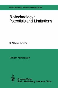 Enlarge image Cover: Biotechnology: Potentials and Limitations - Springer