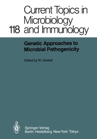 Enlarge image Cover: Genetic Approaches to Microbial Pathogenicity - Springer